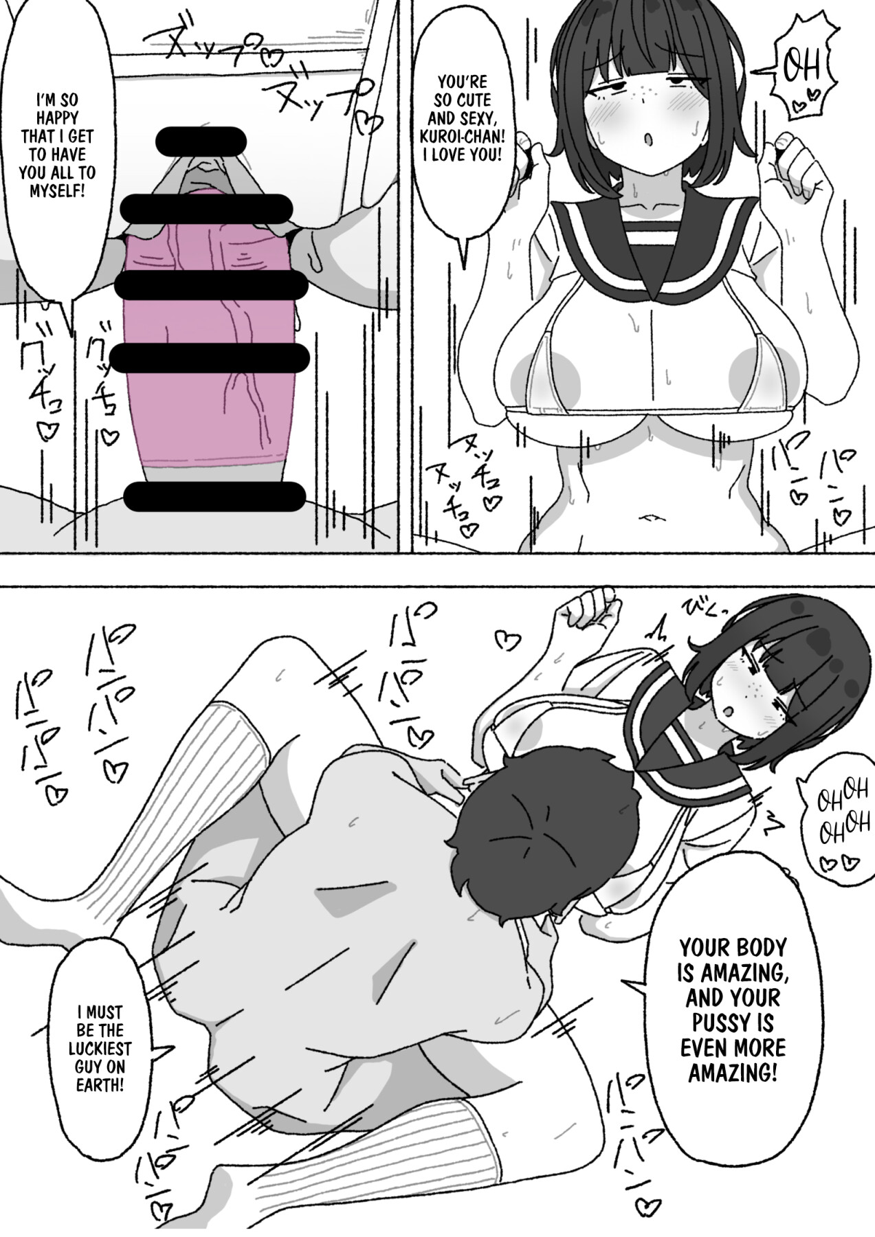 Hentai Manga Comic-I'm The Only One in The Class Who's Using The Unpopular Sexual Relief Staff, Kuroi-chan-Read-23